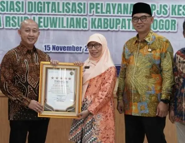 RSUD Leuwi Liang Sabet Penghargaan Tertinggi Kesehatan BPJS 