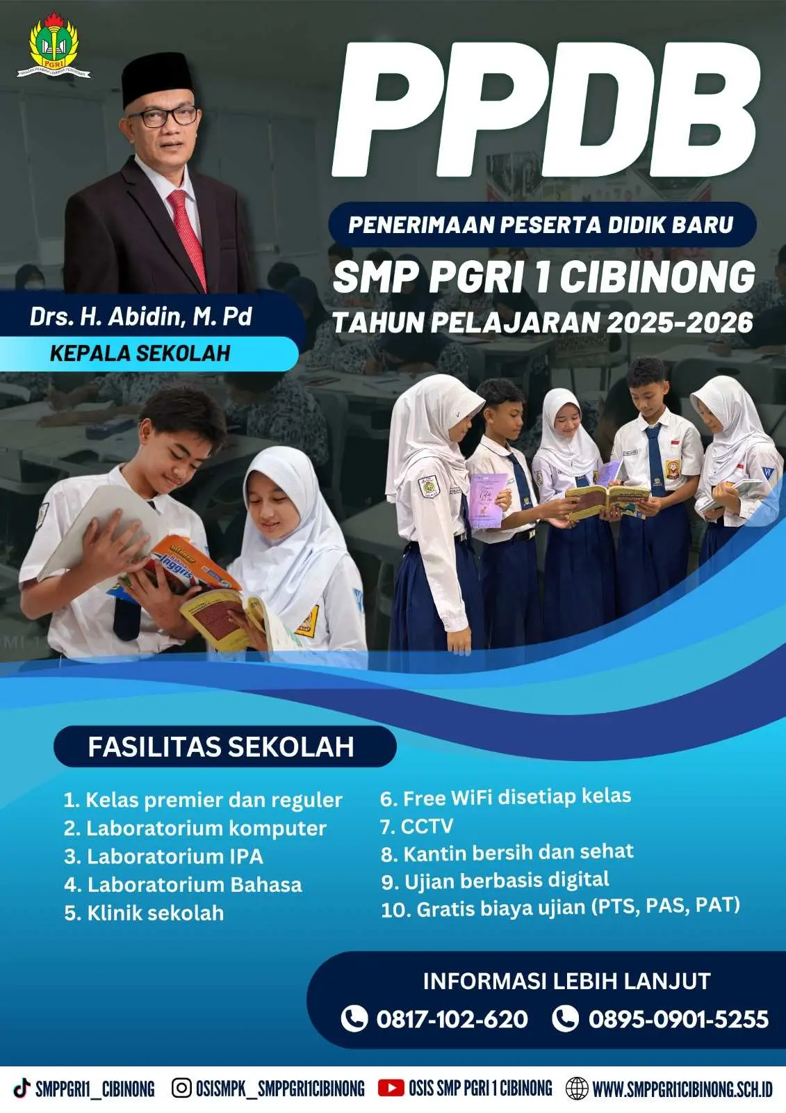 Ayo Sekolah di SMP PGRI 1 Cibinong Untuk Prestasi dan Fasilitas Terbaik 