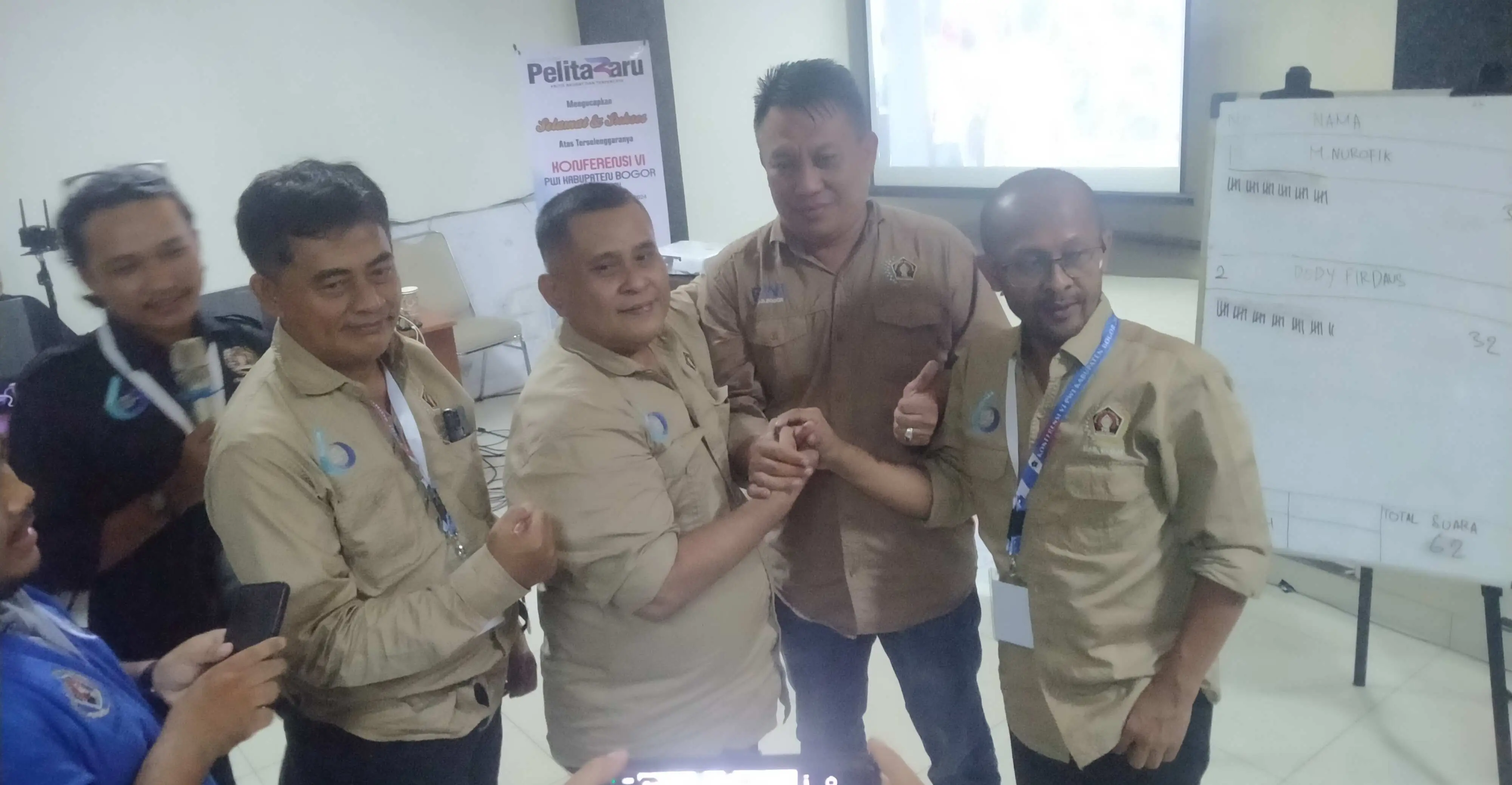Dedy Firdaus Pimpin Persatuan Wartawan Indonesia Kabupaten Bogor Periode 2024 - 2027