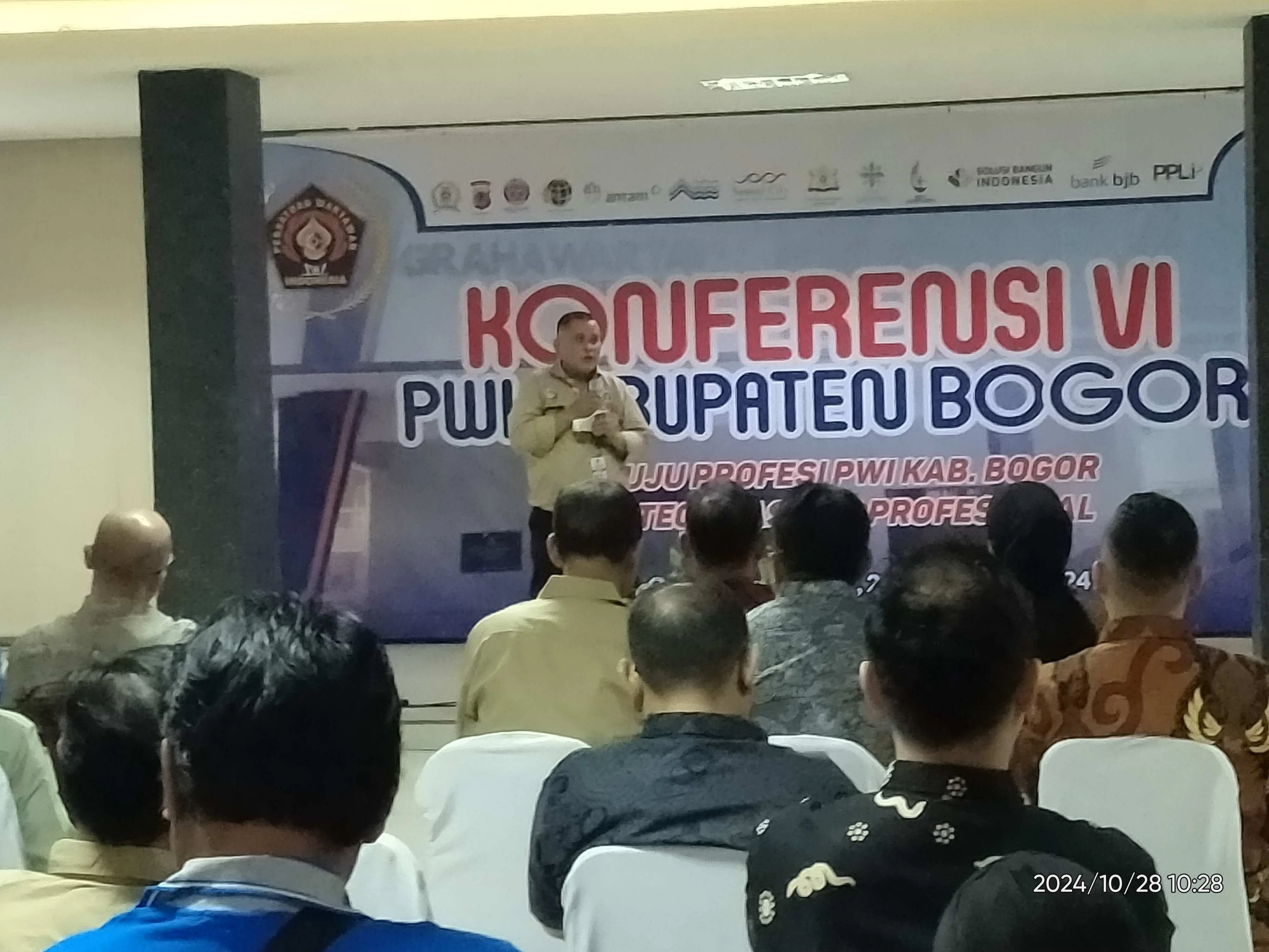 Konferensi Persatuan Wartawan Indonesia Ke VI Kabupaten Bogor 