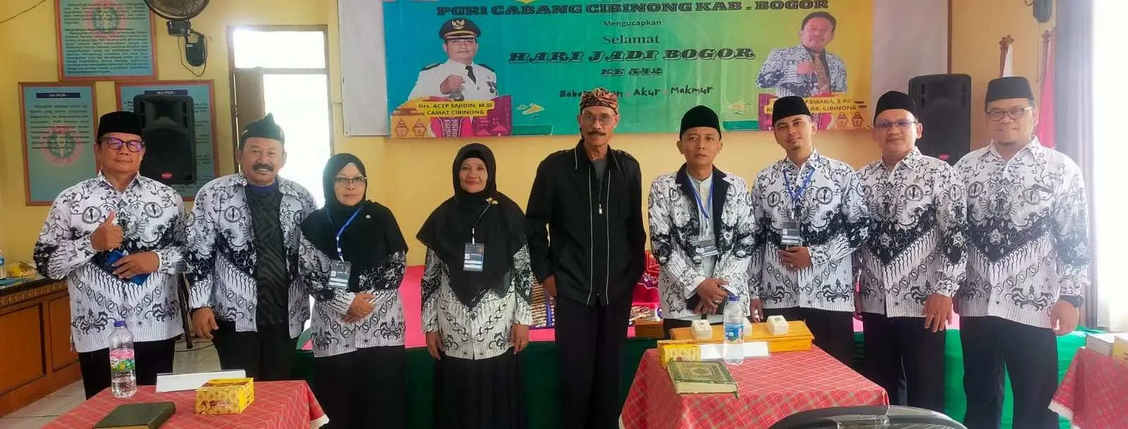 Abdul Amanah Dan F Pratiwi Koeswara Yang Terbaik Dalam Lomba MTQ PGRI Cibinong 