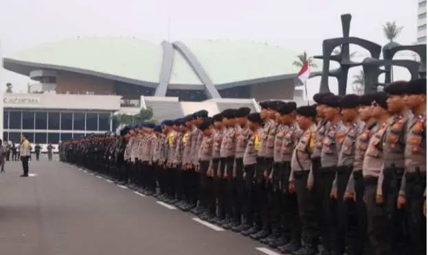 6.757 Personel Diterjunkan Untuk Pengamanan Pelantikan Presiden Dan Wakil Presiden