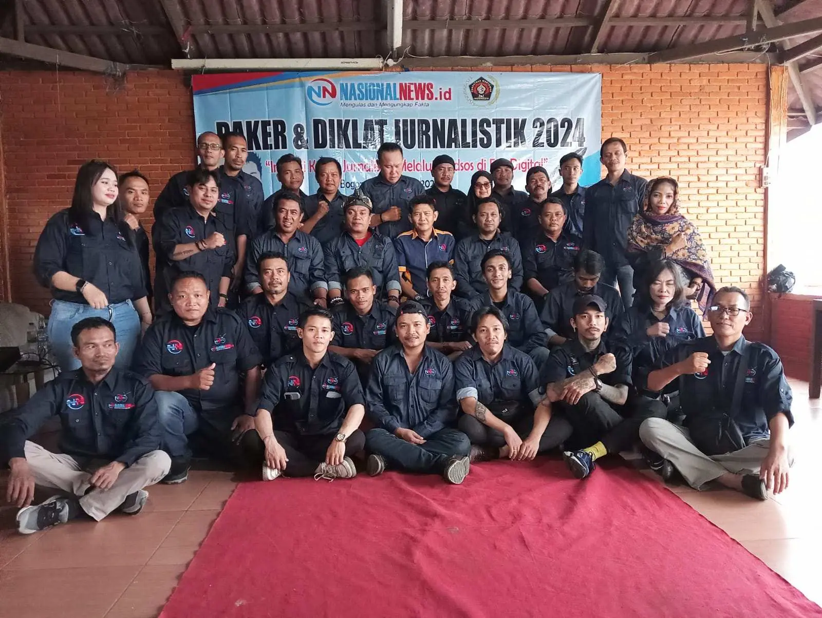 Raker Dan Diklat Jurnalistik  Era Digital Media Nasionalisnews Tahun 2024