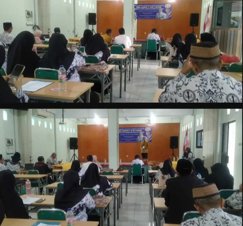 Rangkaian Kegiatan HUT PGRI Ke 79 , Lomba Pidato Ilmiah PGRI Cabang Cibinong 