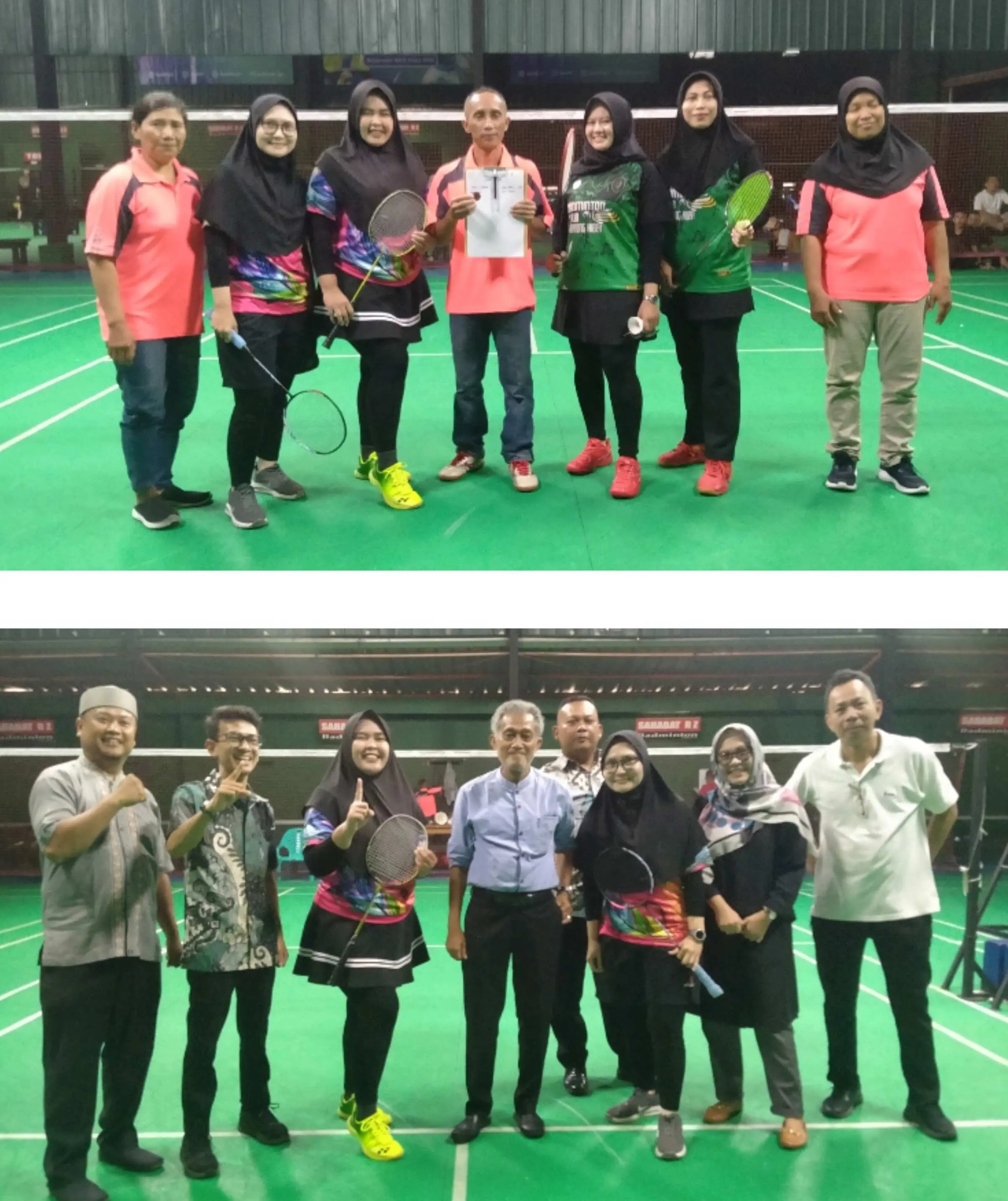 Ranting Khusus SMK PGRI 1 Jadi Yang Terbaik Turnamen Badminton PGRI Cibinong 