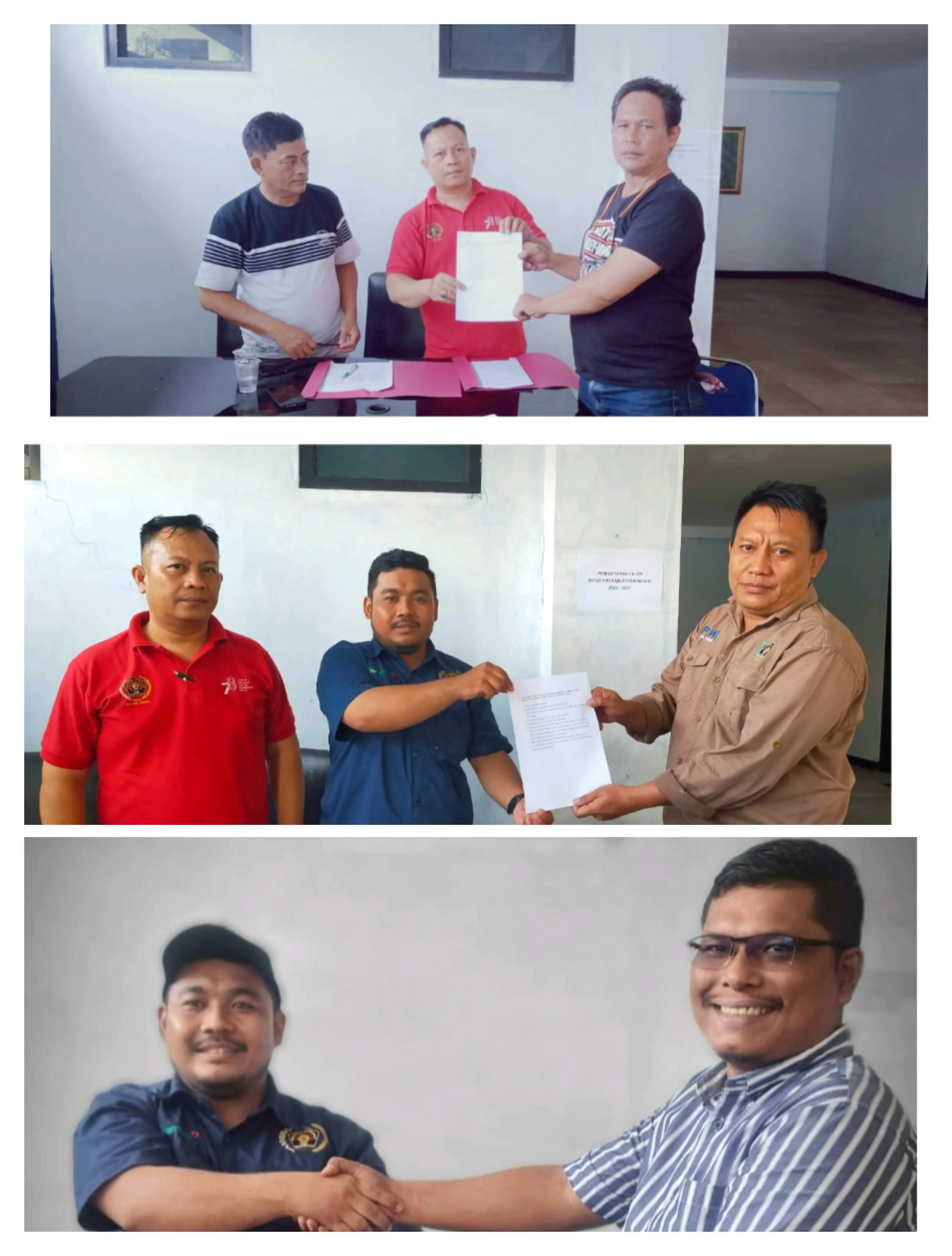 Hadapi Konferensi 2024, Para Kandidat Balon Ketua PWI Kabupaten Bogor Mulai Daftarkan Diri