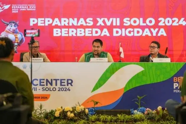 Peparnas XVII Solo 2024 Sesuai Target Dan Tidak Ada KendalaI, ini Ditegaskan Menpora Dito Ariotejo