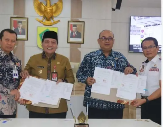 Diterima Langsung Pj. Bupati Skybridge Bojonggede Resmi Jadi Aset Pemkab Bogor